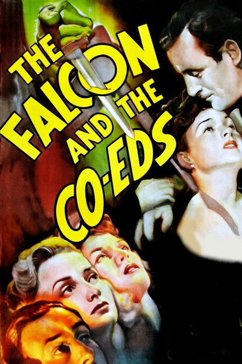 Movie poster for The Falcon and the Co-Eds (1943)