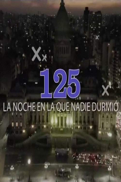 Movie poster for 10 years after 125: The night when no one slept (2018)