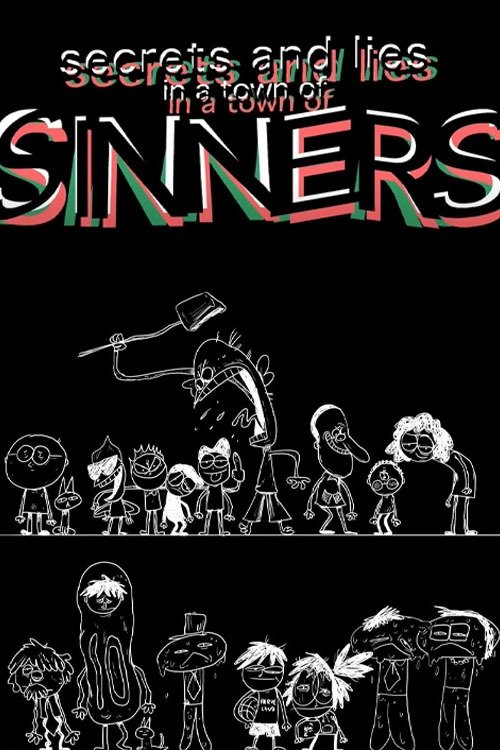 Series poster for Secrets and Lies in a Town of Sinners (2020)