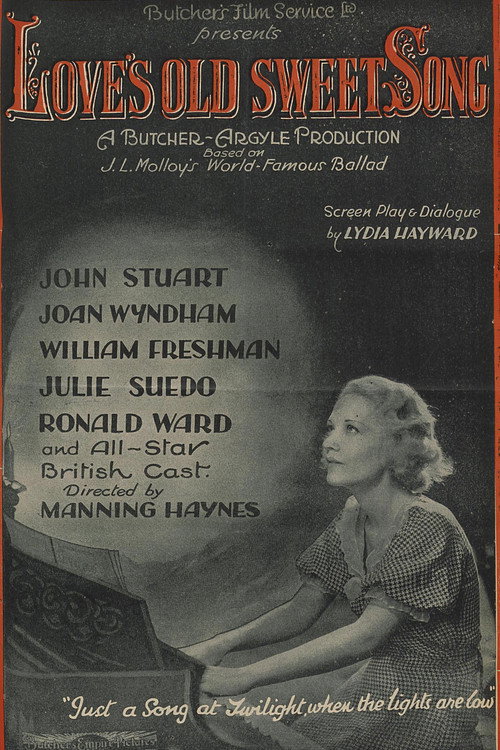 Movie poster for Love's Old Sweet Song (1933)