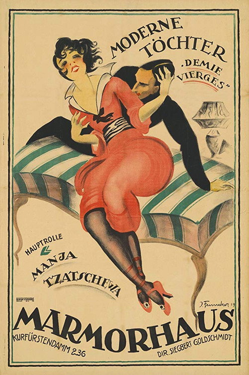 Movie poster for Moderne Töchter (1919)