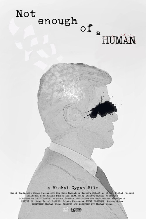 Movie poster for Not enough of a human (2022)
