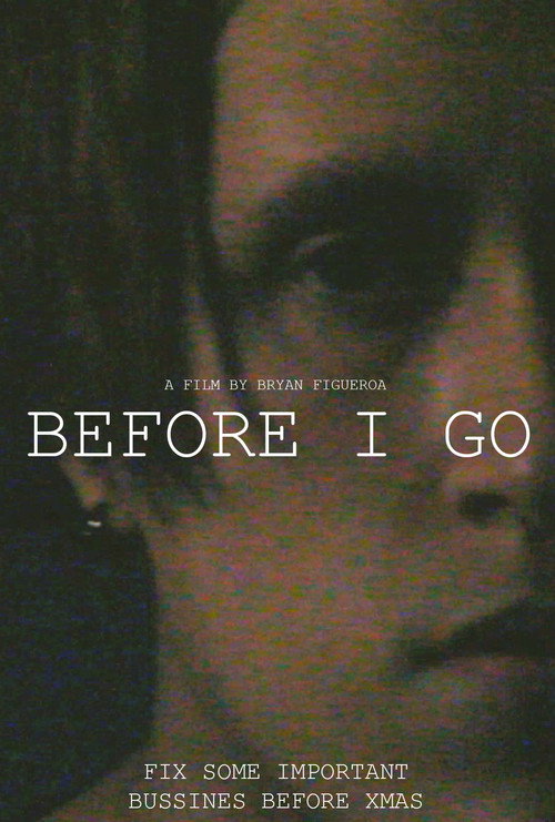 Movie poster for Before I Go (2020)