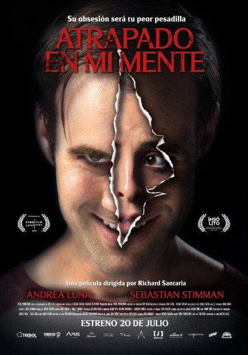 Movie poster for Atrapado en mi mente (2023)