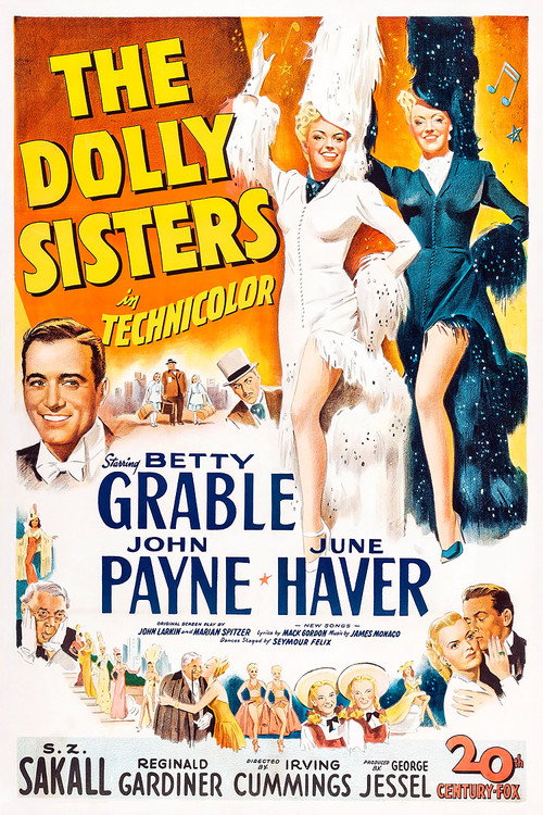 Movie poster for The Dolly Sisters (1945)