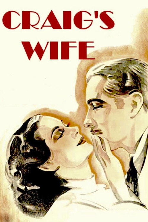 Movie poster for Craig's Wife (1936)