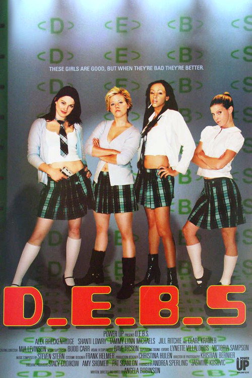 Movie poster for D.E.B.S. (2003)