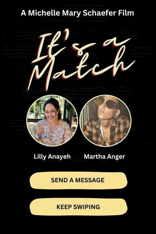 Movie poster for It's a Match (2024)