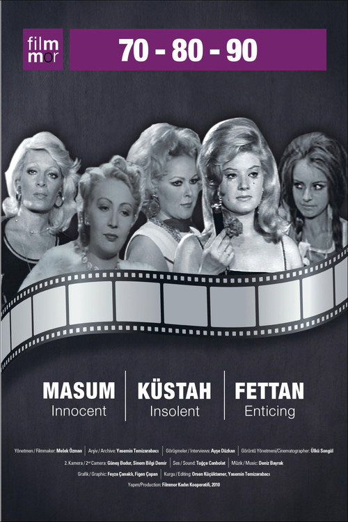 Movie poster for 70-80-90 / Innocent, Insolent, Enticing (2010)