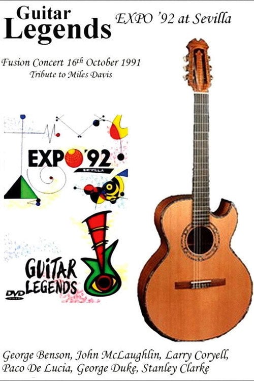 Movie poster for Guitar Legends EXPO '92 at Sevilla - The Fusion Night (1991)