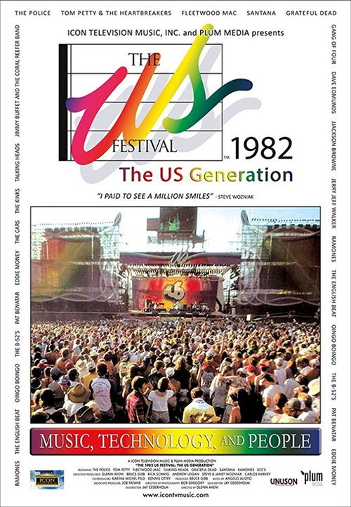 Movie poster for The US Festival 1982: The US Generation Documentary (2017)