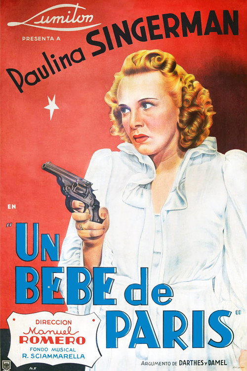 Movie poster for Un bebé de París (1941)