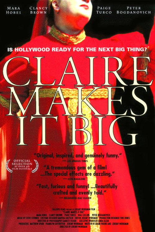 Movie poster for Claire Makes It Big (1999)