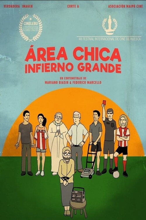 Movie poster for Área chica, infierno grande (2020)