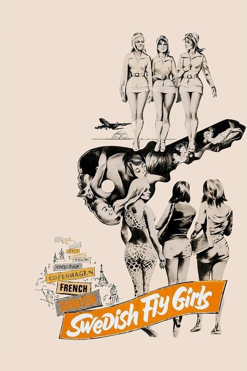 Movie poster for Swedish Fly Girls (1971)