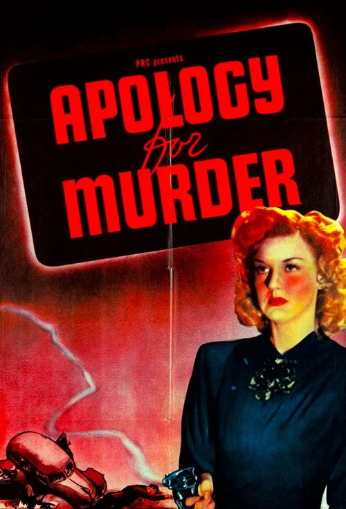 Movie poster for Apology for Murder (1945)