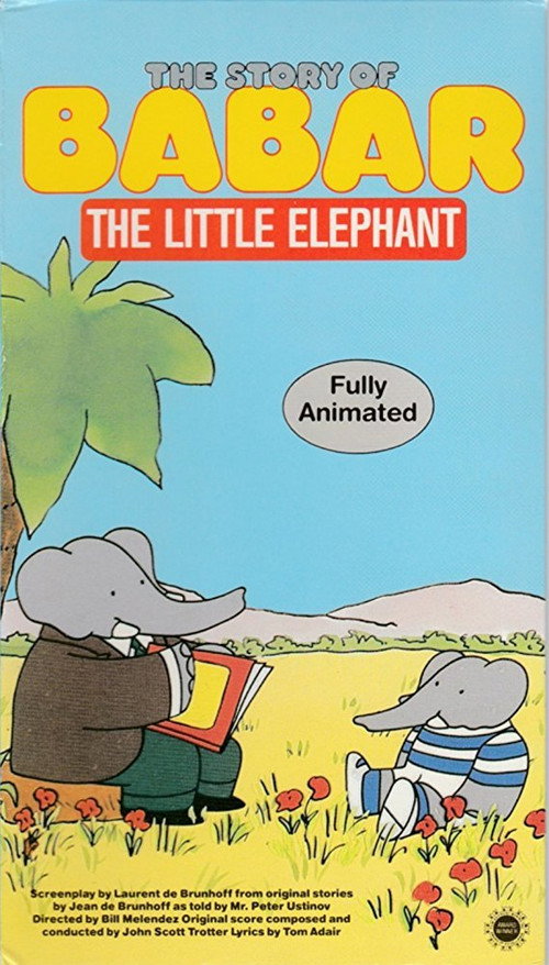 Movie poster for The Story of Babar, the Little Elephant (1968)