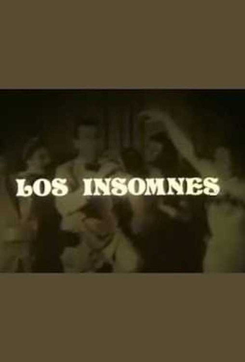 Movie poster for Los insomnes (1986)