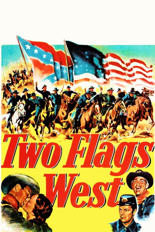 Movie poster for Two Flags West (1950)