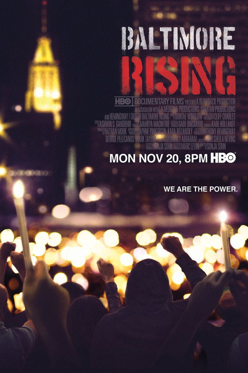Movie poster for Baltimore Rising (2017)