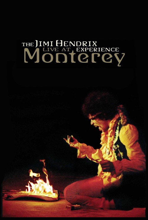 Movie poster for The Jimi Hendrix Experience: Live at Monterey (2007)