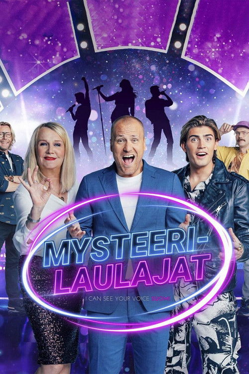 Series poster for Mysteerilaulajat - I Can See Your Voice Suomi (2021)