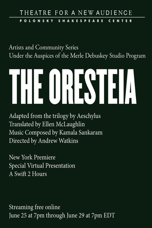 Movie poster for The Oresteia (2021)