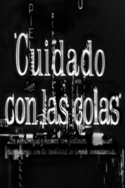 Movie poster for Cuidado con las colas (1964)