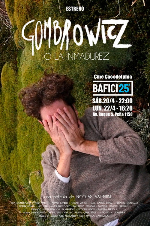 Movie poster for Gombrowicz or The Immaturity (2024)