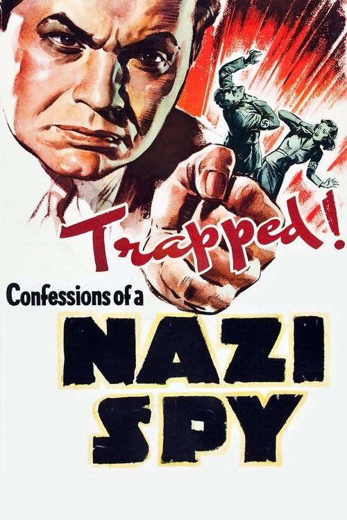 Movie poster for Confessions of a Nazi Spy (1939)