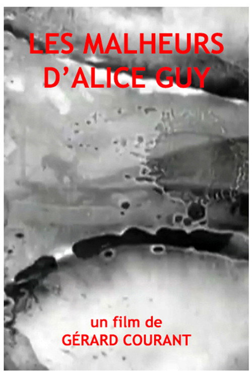 Movie poster for Les Malheurs d'Alice Guy (2024)