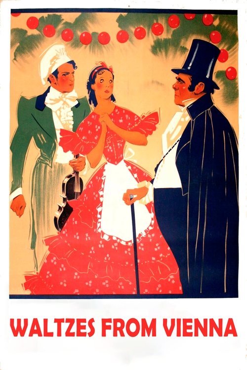 Movie poster for Waltzes from Vienna (1934)