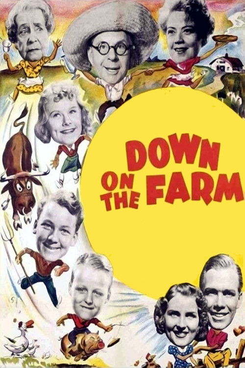 Movie poster for Down on the Farm (1938)