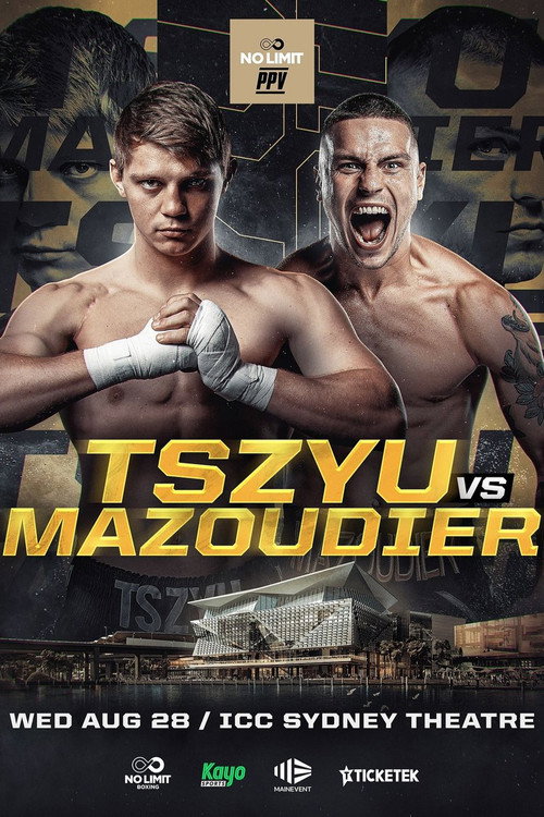 Movie poster for Nikita Tszyu vs. Koen Mazoudier (2024)