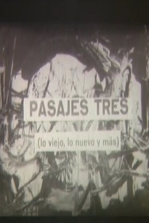 Movie poster for Pasajes tres (1961)