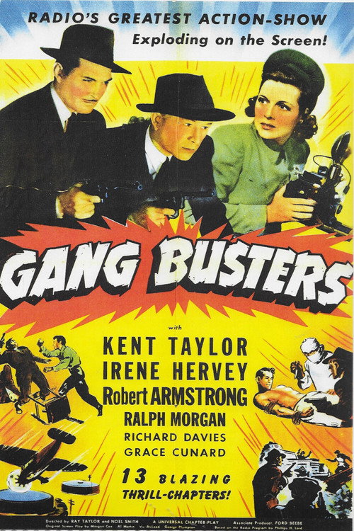 Movie poster for Gang Busters (1942)