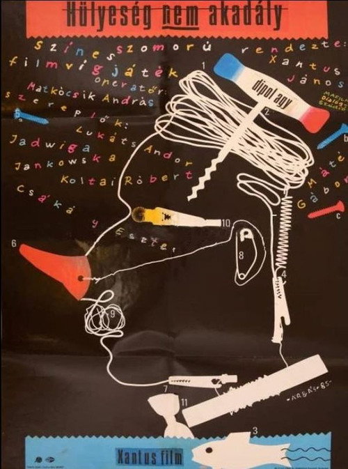 Movie poster for Hülyeség nem akadály (1986)