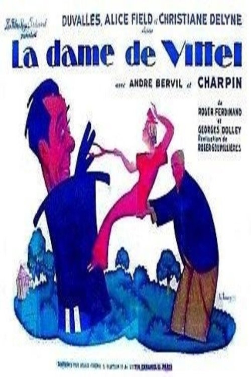 Movie poster for La Dame de Vittel (1937)