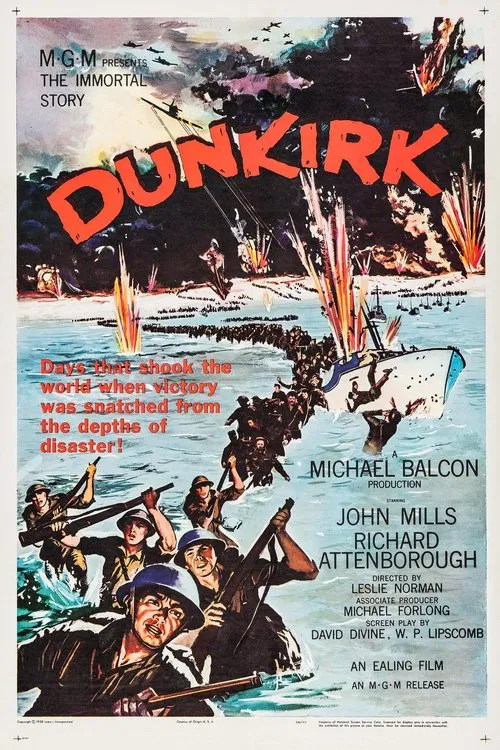 Movie poster for Dunkirk (1958)