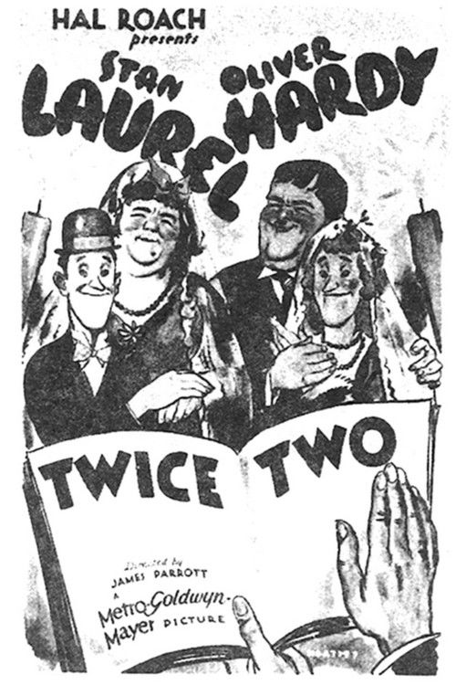 Movie poster for Twice Two (1933)