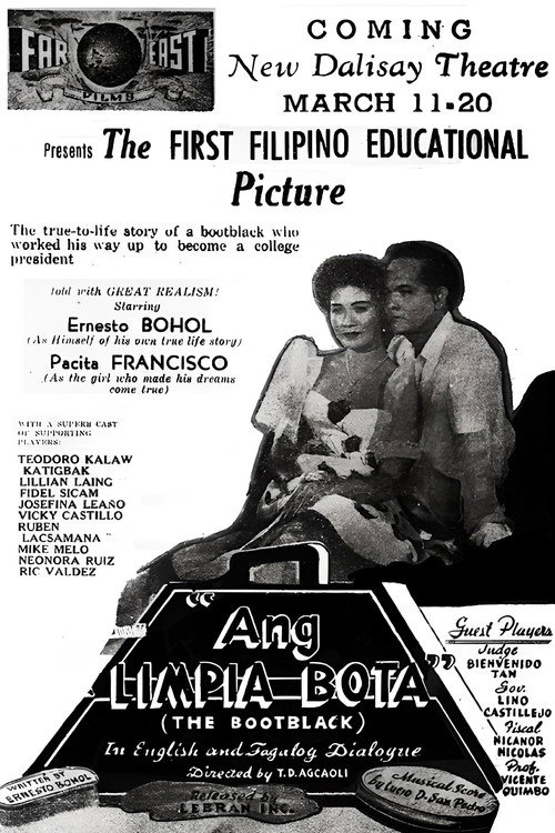 Movie poster for Ang Limpia Bota (1952)