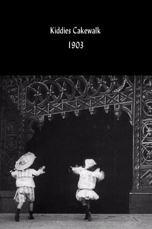 Movie poster for The Kiddies' Cakewalk (1903)