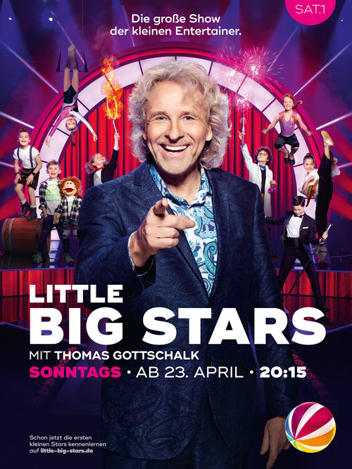 Series poster for Little Big Stars (2017)