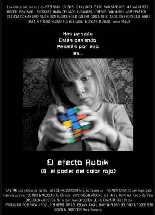 Movie poster for El efecto Rubik (& el poder del color rojo) (2006)