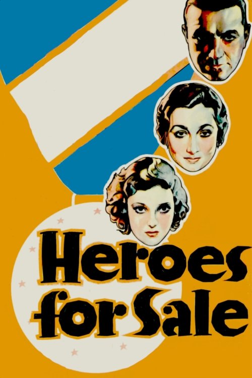 Movie poster for Heroes for Sale (1933)