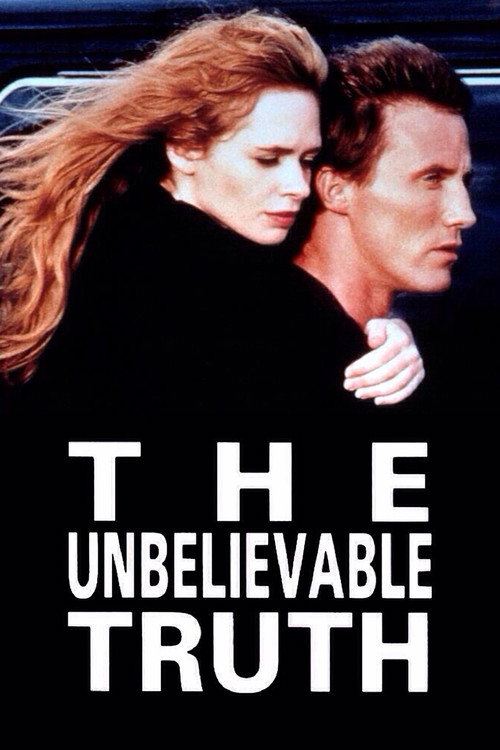 Movie poster for The Unbelievable Truth (1990)