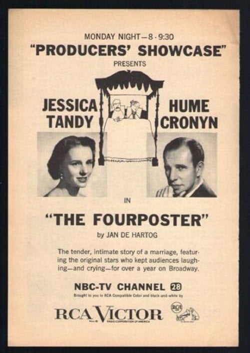 Movie poster for The Fourposter (1955)