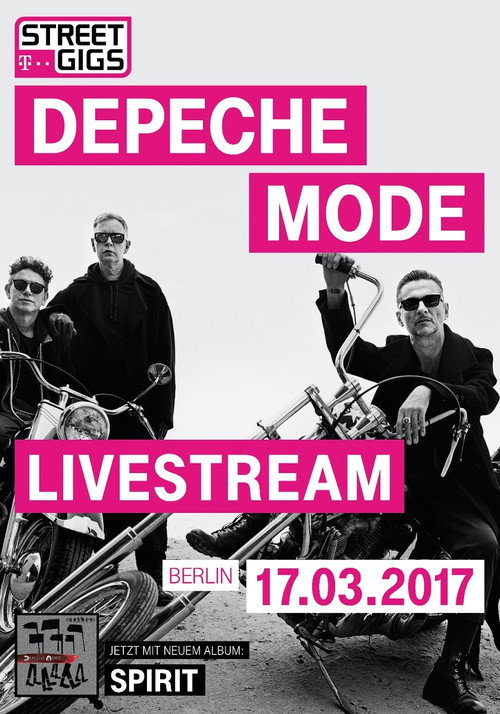 Movie poster for Depeche Mode - Telekom Street Gigs (2017)