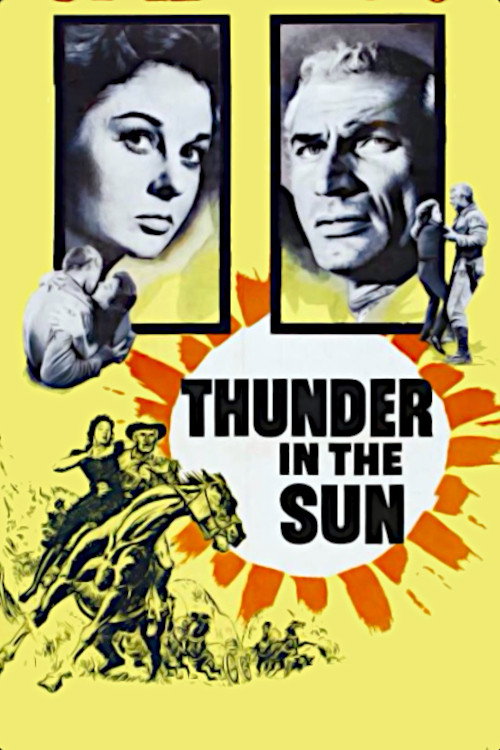 Movie poster for Thunder in the Sun (1959)