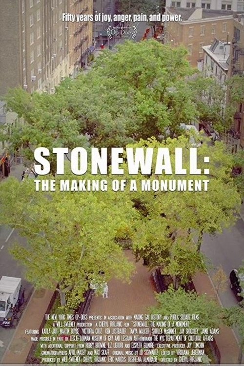 Movie poster for Stonewall: The Making of a Monument (2019)